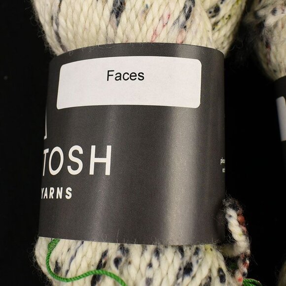 MadelineTosh Farm Twist DK Weight Yarn 2 Skeins SW Merino Wool Color Faces - Picture 4 of 4